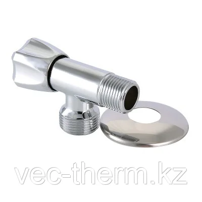 Вентиль угловой для подключения бытовой техники VALTEC 1/2"х3/4"Н