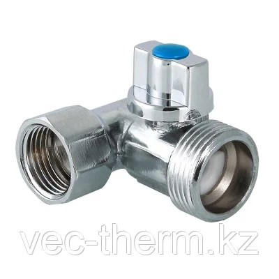 Тройник бытовой с шаровым краном VALTEC 1/2" х 3/4" х 1/2"