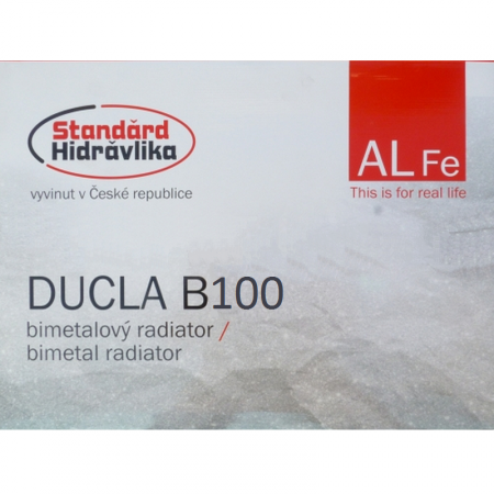 Биметаллический радиатор отопления DUCLA 500/100 (Чехия)